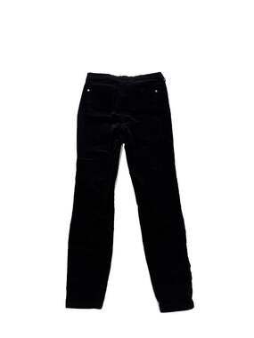 Well Worn Womens Black High Rise Corduroy Skinny Pants